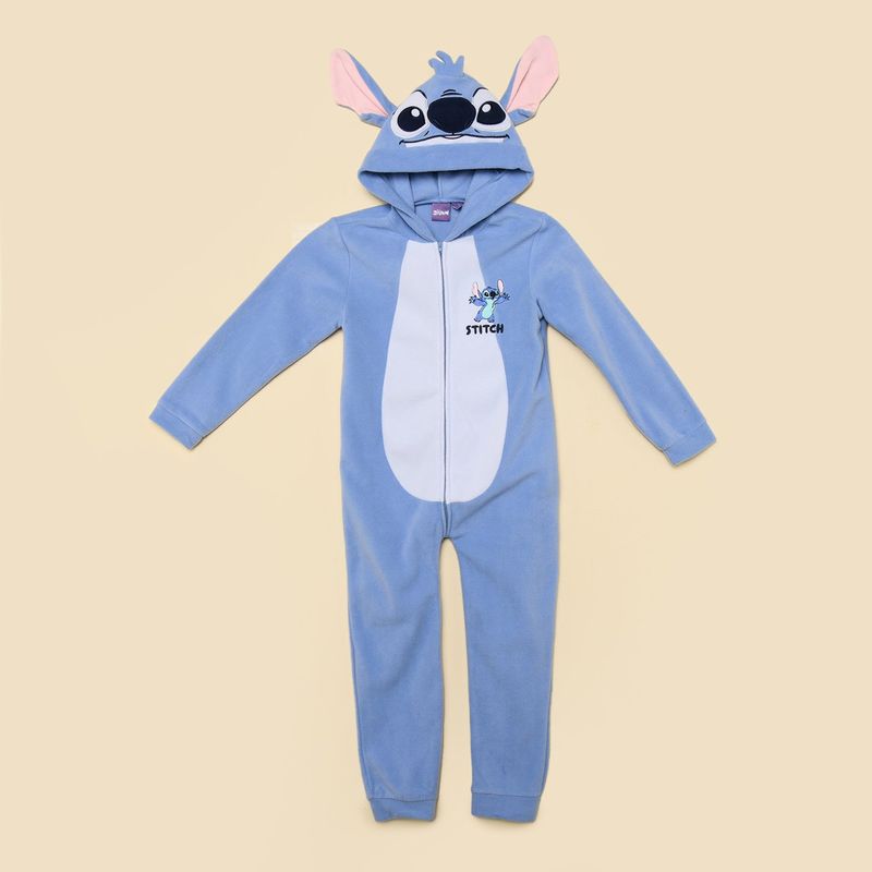 LILO & STITCH - Pijama para Niña Con capucha Manga larga Lilo & Stitch
