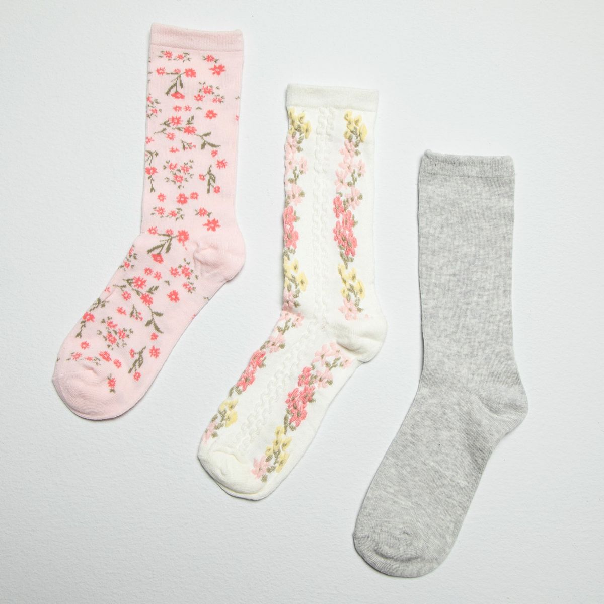 ELV - Medias Niña Corto Pack de 3 Elv