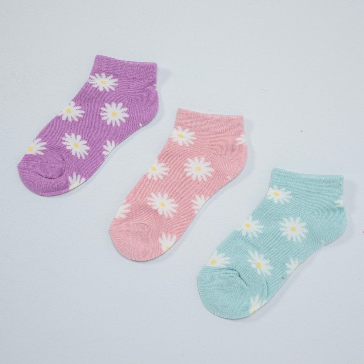 ELV - Medias Niña Corto Pack de 3 Elv