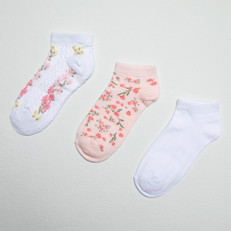 ELV - Medias Niña Corto Pack de 3 Elv