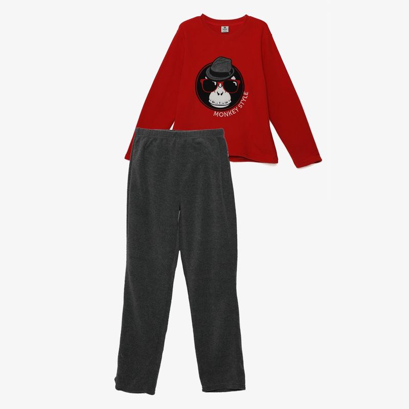 FEDERATION - Pijama para Niño 2 piezas Cintura elásticada Manga larga Federation