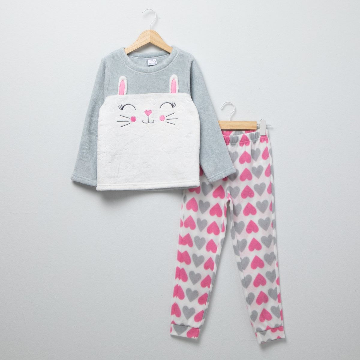 YAMP - Pijama Cintura elásticada para Niña 2 piezas con Estampado Manga larga Yamp