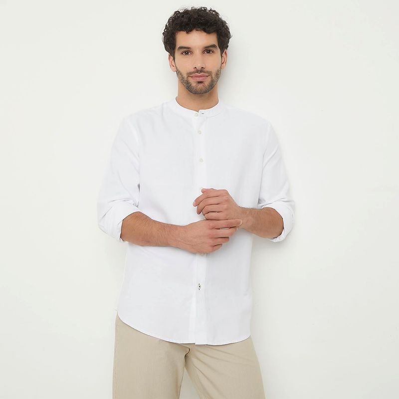 NEWPORT - Camisa Hombre Manga larga Slim de Algodón Newport