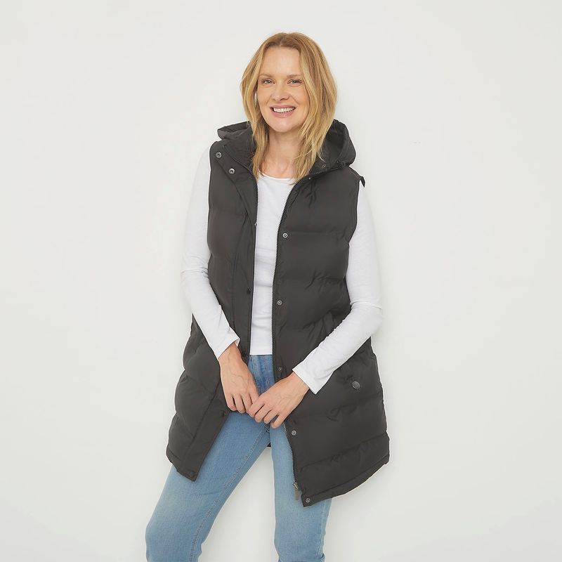 NEWPORT - Chaleco Mujer Acolchado Oversize Newport