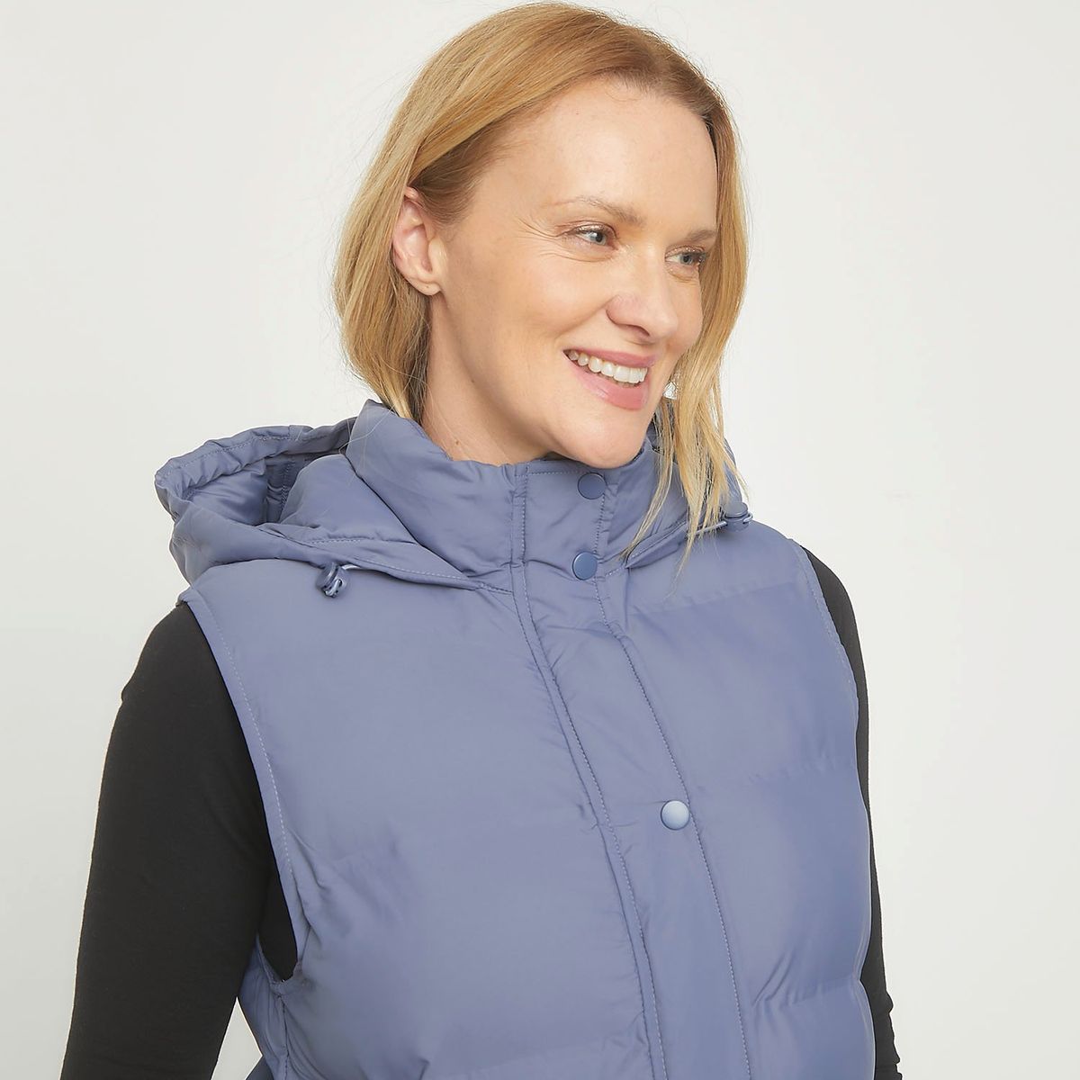 NEWPORT - Chaleco Mujer Acolchado Oversize Newport