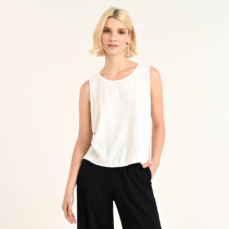UNIVERSITY CLUB - Blusa Mujer Sin mangas University Club