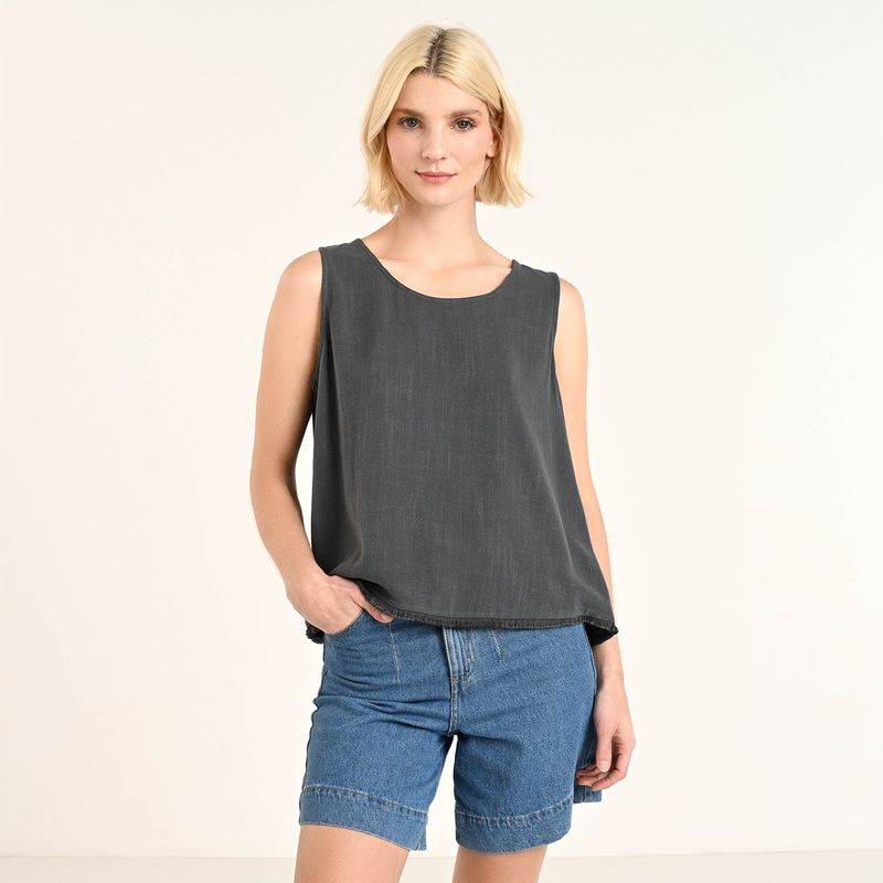 UNIVERSITY CLUB - Blusa Mujer Sin mangas University Club