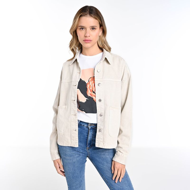 UNIVERSITY CLUB - Chaqueta de jean Mujer University Club