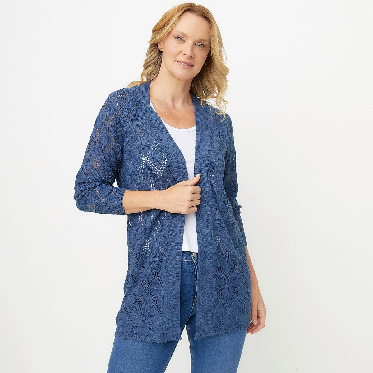 NEWPORT - Cardigan Mujer Tejido Newport