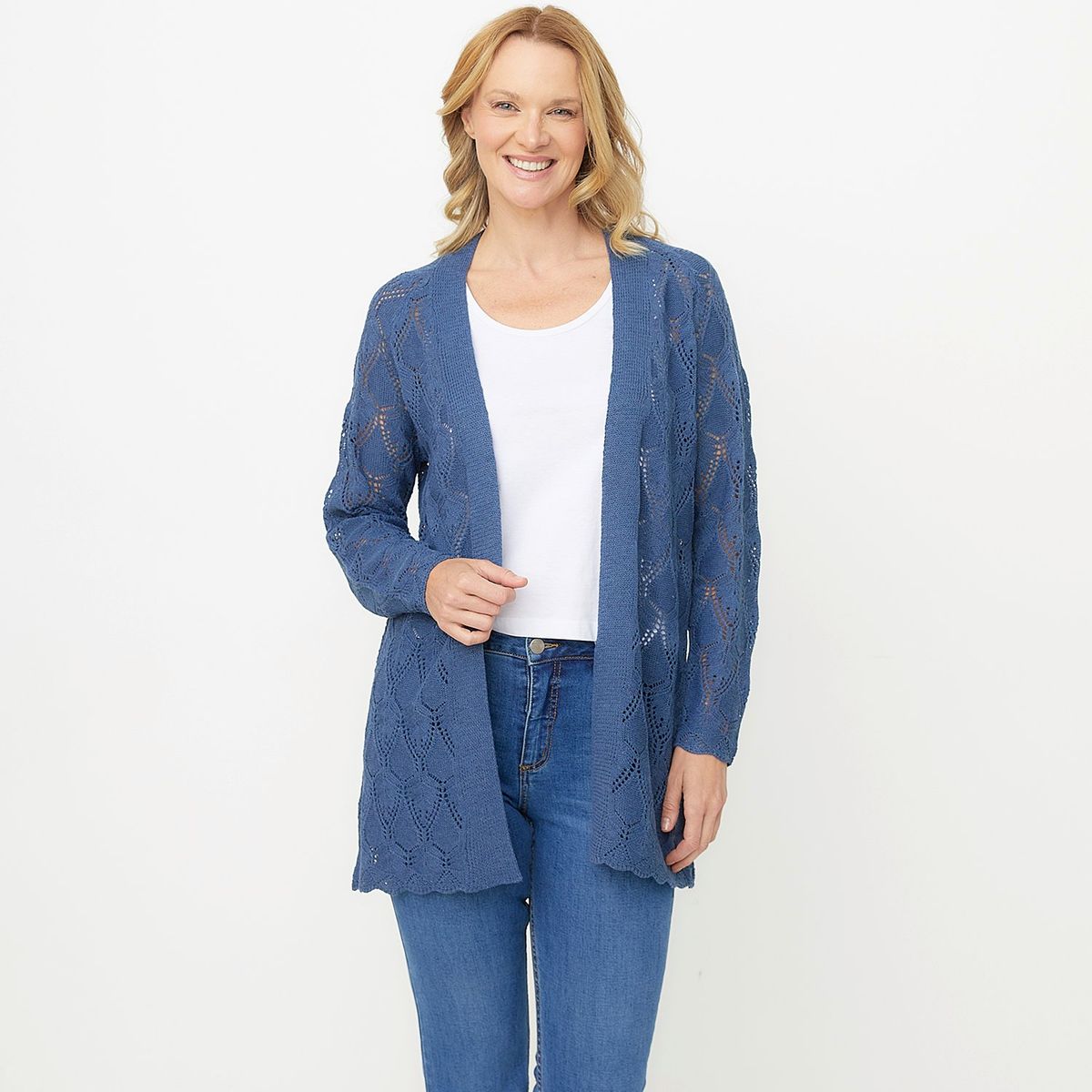 NEWPORT - Cardigan Mujer Tejido Newport