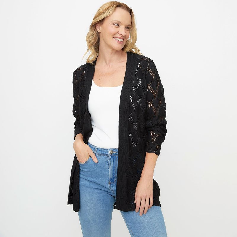 NEWPORT - Cardigan Mujer Tejido Newport