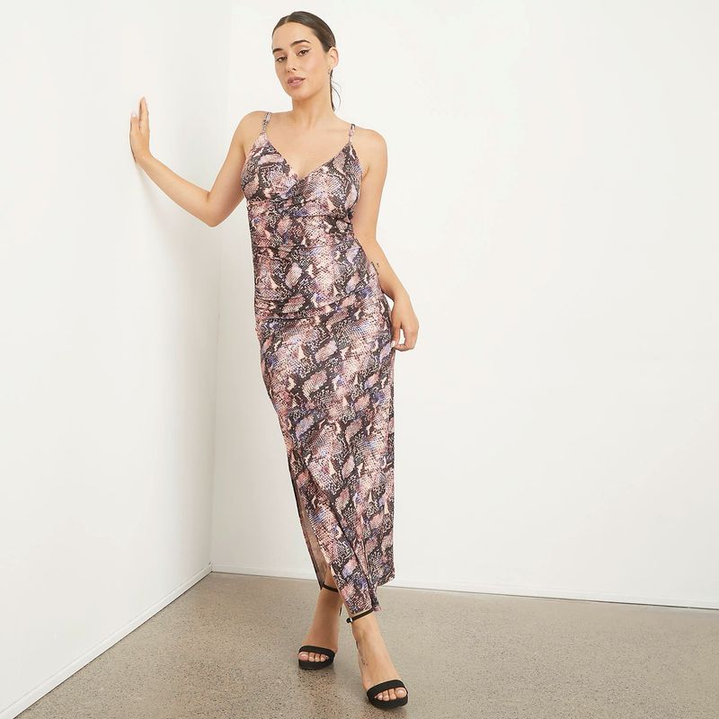 MOSSIMO - Vestido Mujer Largo Mossimo