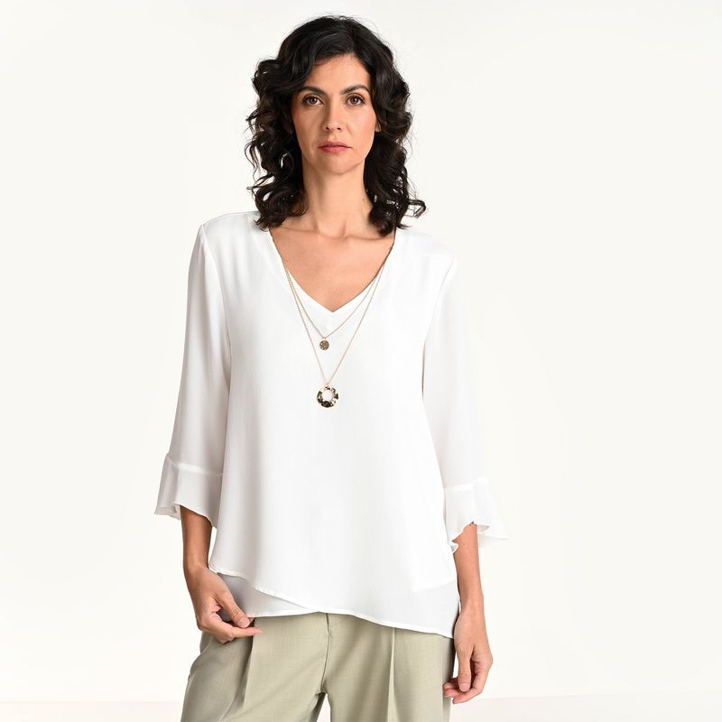 SOUTHLAND - Blusa Mujer Manga 3/4 Southland