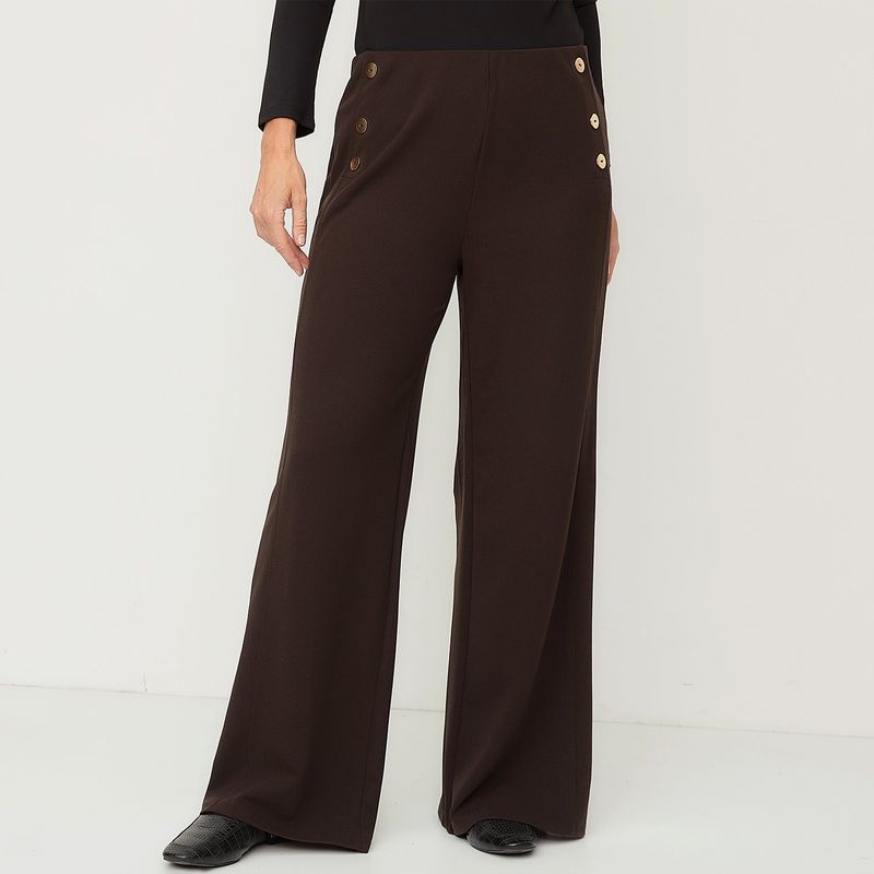 SOUTHLAND - Pantalón Palazzo Mujer Southland
