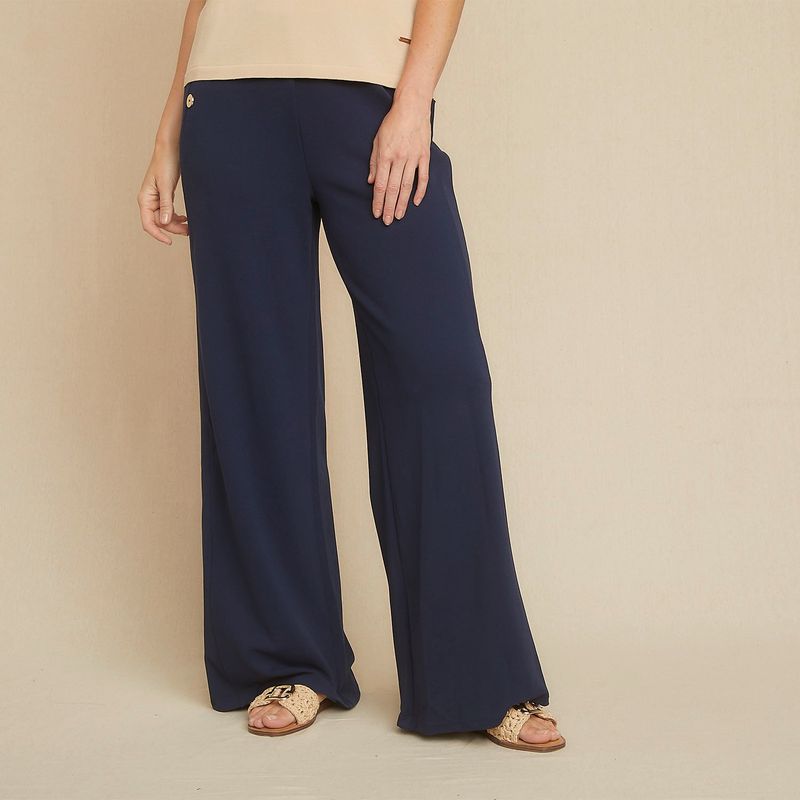 SOUTHLAND - Pantalón Palazzo Mujer Southland