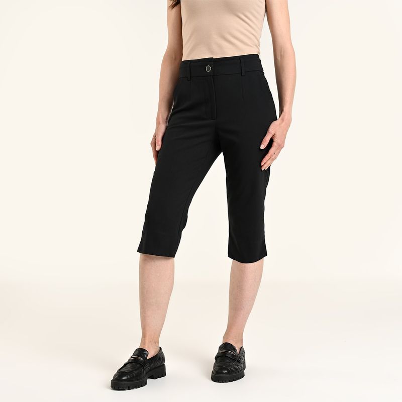 SOUTHLAND - Pantalón Capri Mujer Tiro alto Southland