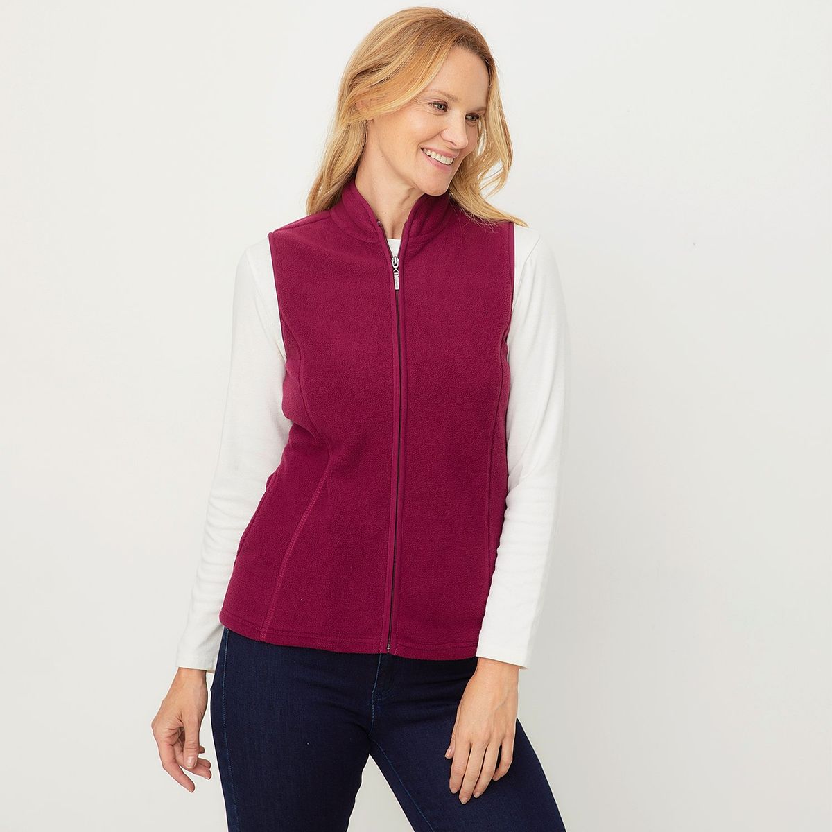 NEWPORT - Chaleco Polar Mujer Newport