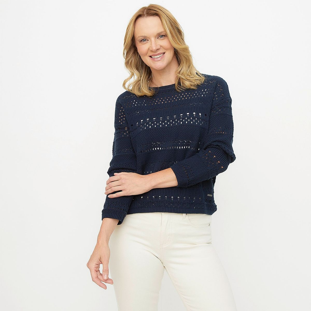 NEWPORT - Saco Mujer Tejido de Algodón Newport