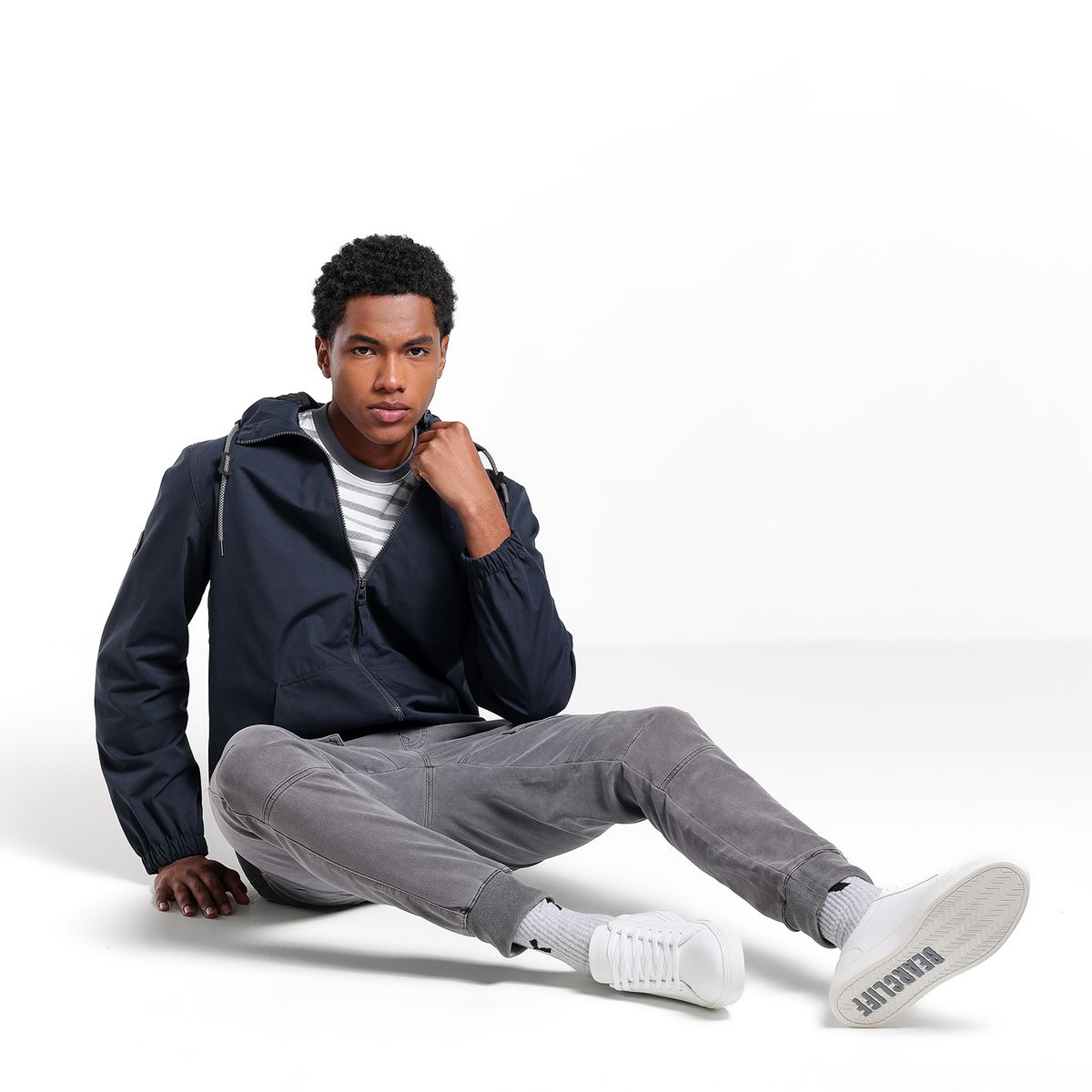 BEARCLIFF - Tenis Bearcliff Hombre Moda Astar Blancos