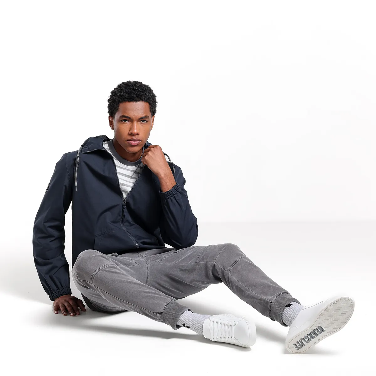 BEARCLIFF - Tenis Bearcliff Hombre Moda Astar Blancos