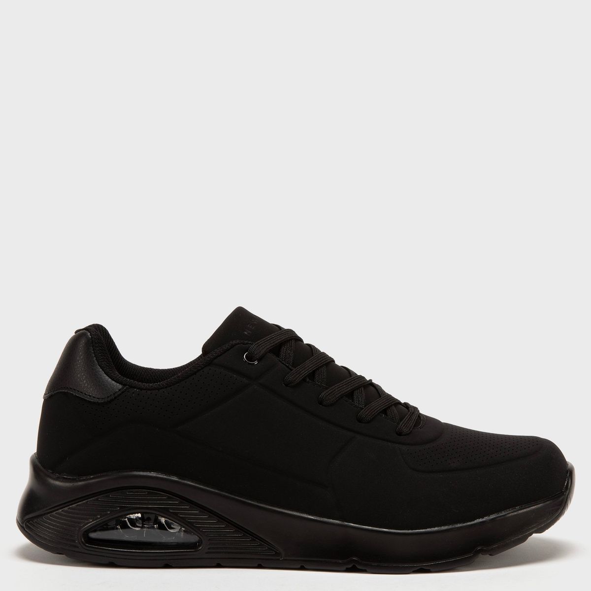 NEWPORT - Tenis Newport Hombre Moda Iguano color Negro
