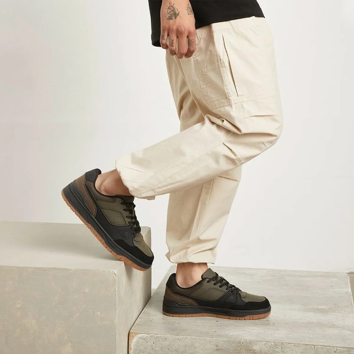 STARTER - Tenis Starter Hombre Moda Starx color Negro