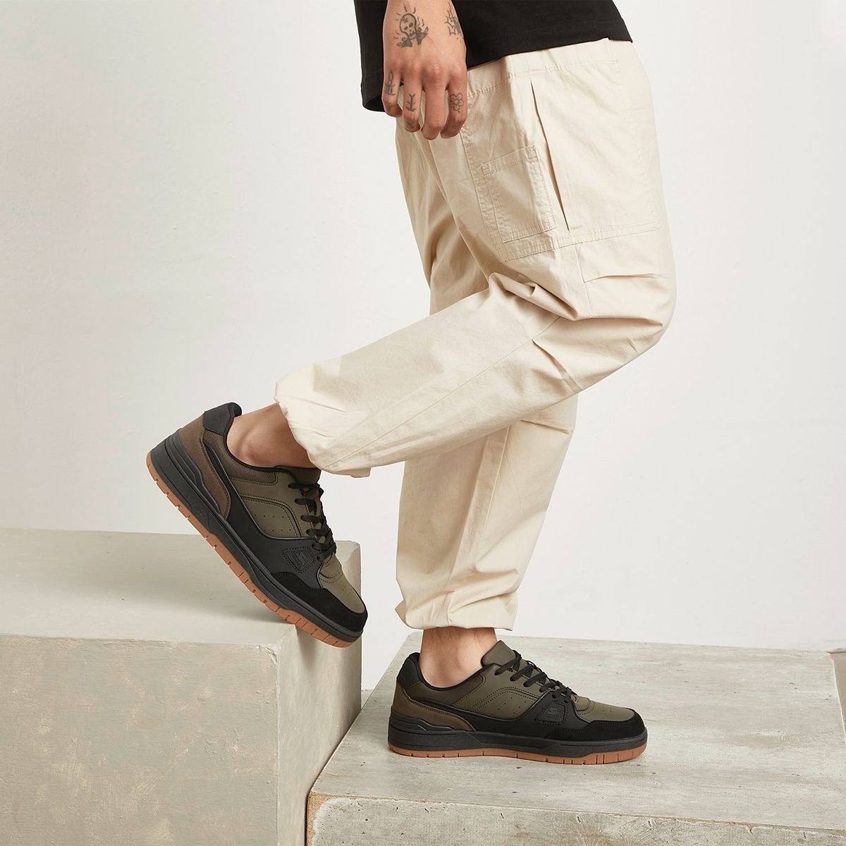 STARTER - Tenis Starter Hombre Moda Starx color Negro