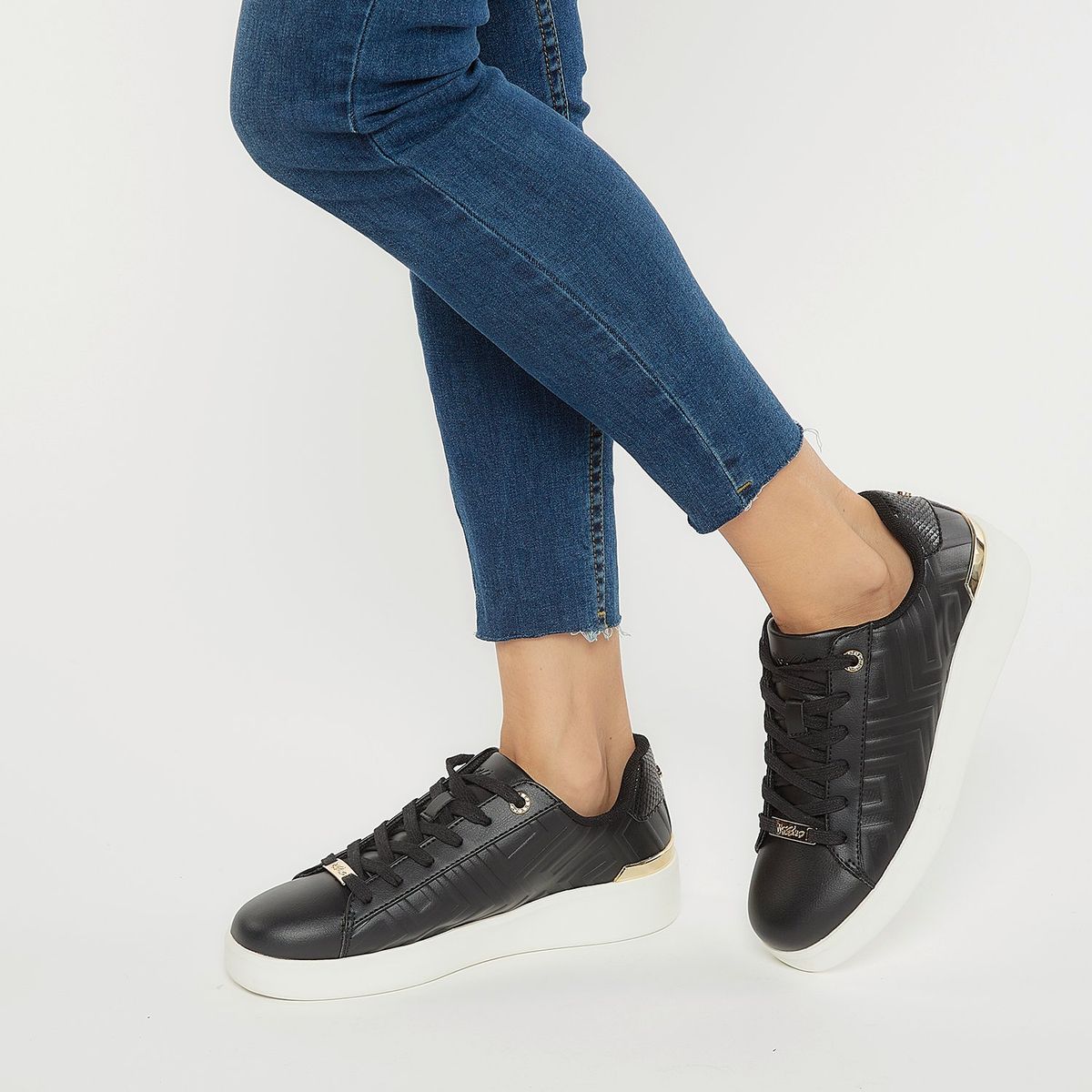 MOSSIMO - Tenis Mossimo Mujer Moda Itaninaw 2 color Negro