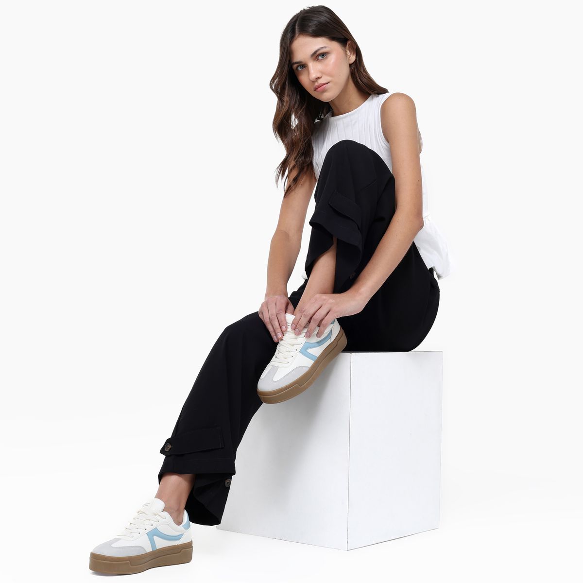 SYBILLA - Tenis Sybilla Mujer Moda Basaby 