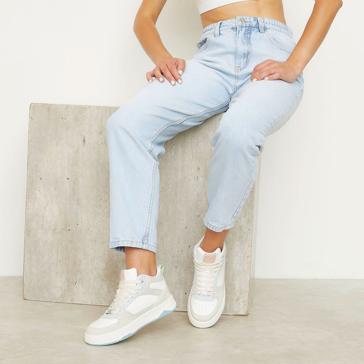 SYBILLA - Tenis Sybilla Mujer Moda Bocourty Hig 