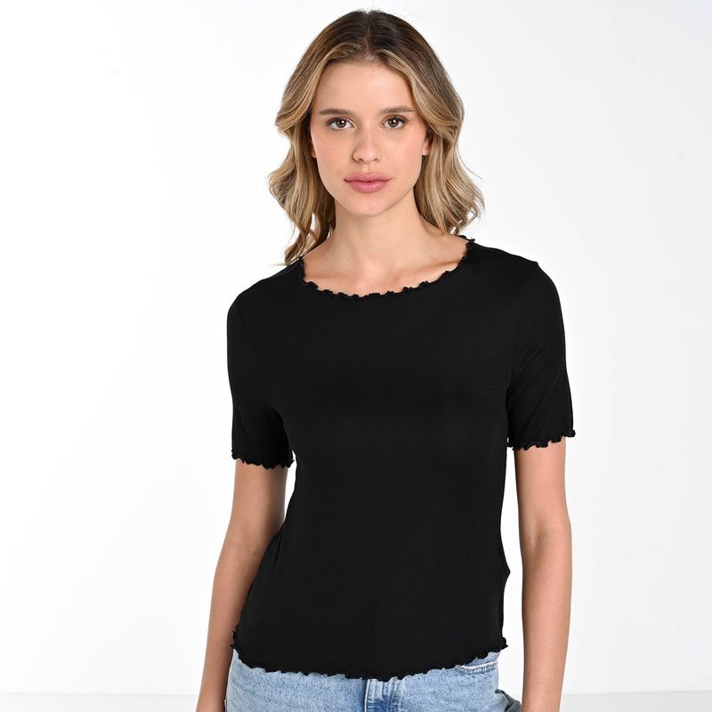 BASEMENT - Camiseta Mujer Manga corta Basement