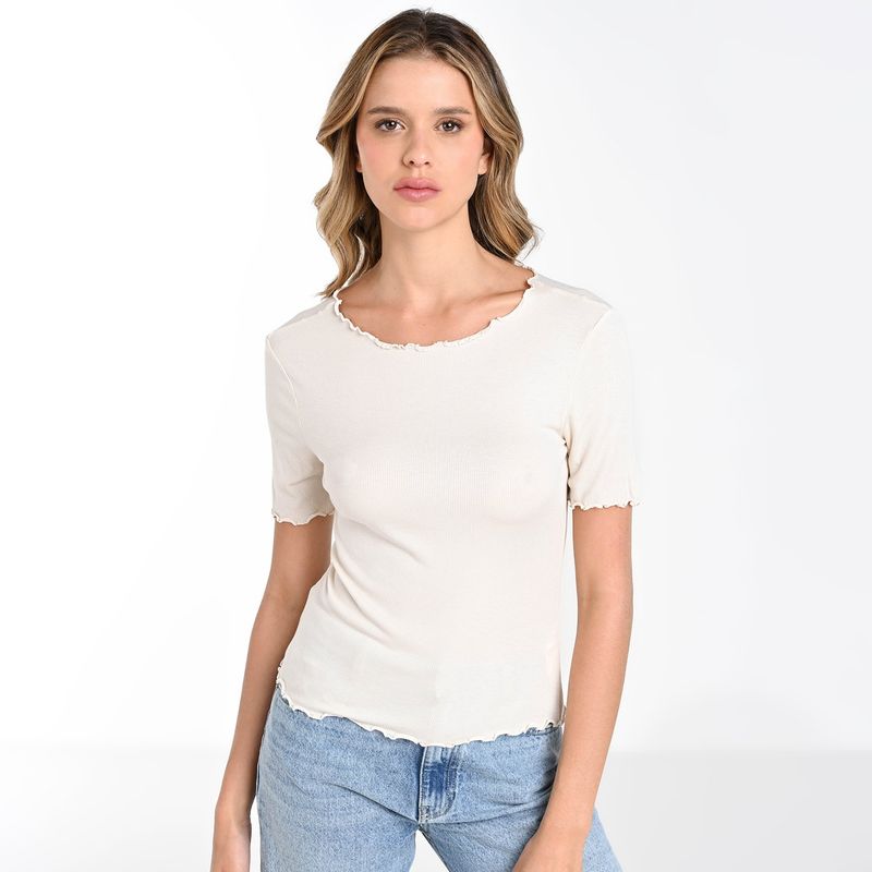 BASEMENT - Camiseta Mujer Manga corta Basement