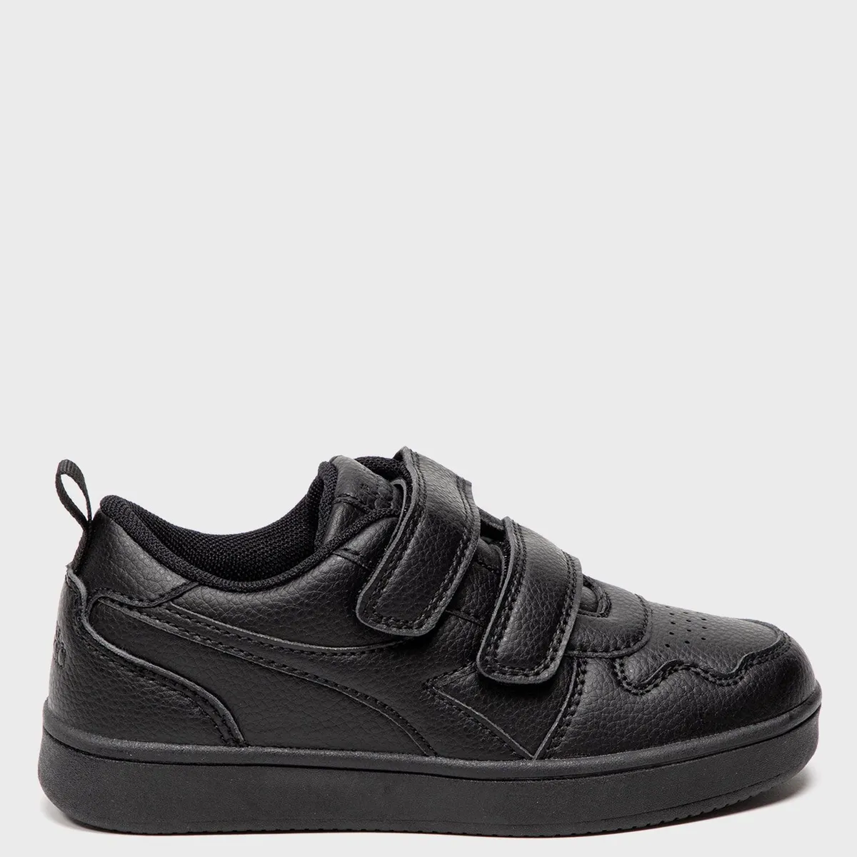 DIADORA - Tenis moda Diadora Crego K Niño con Velcro color Negro