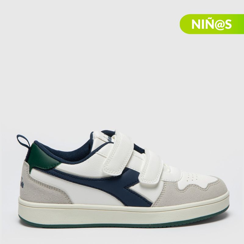 DIADORA - Tenis moda Diadora Crego K Niña con Velcro