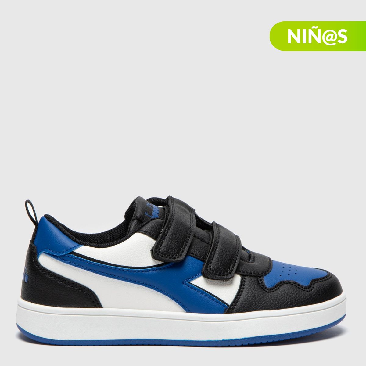 DIADORA - Tenis moda Diadora Crego K Niña con Velcro