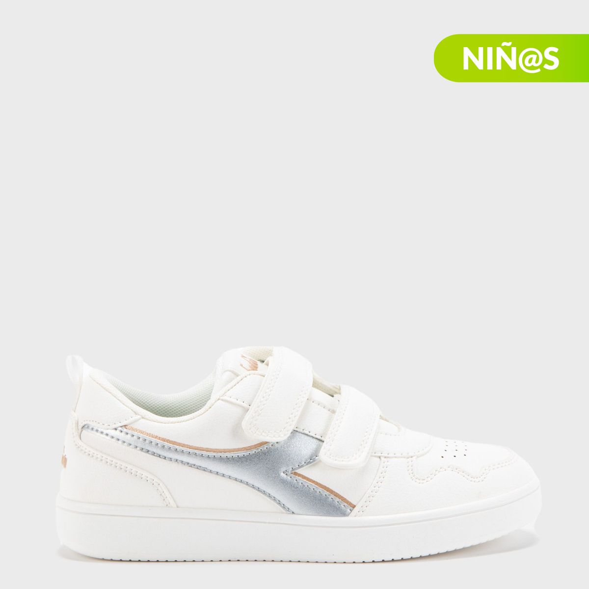 DIADORA - Tenis moda Diadora Crego J Niña con Velcro