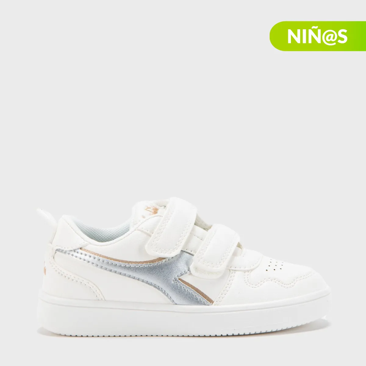 DIADORA - Tenis moda Diadora Crego I Niña con Velcro