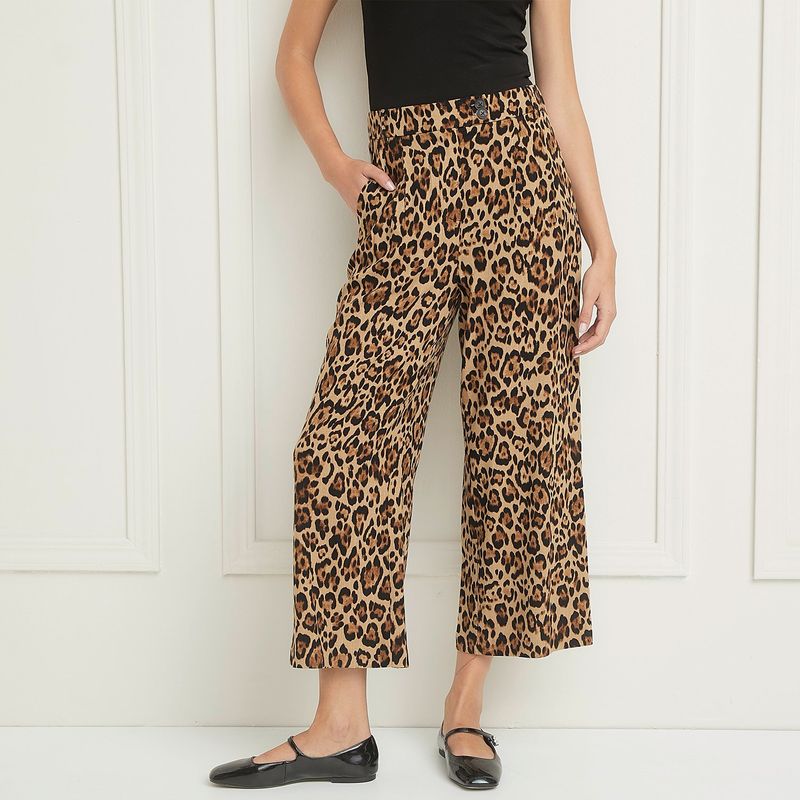 BASEMENT - Pantalón Culotte Mujer Basement
