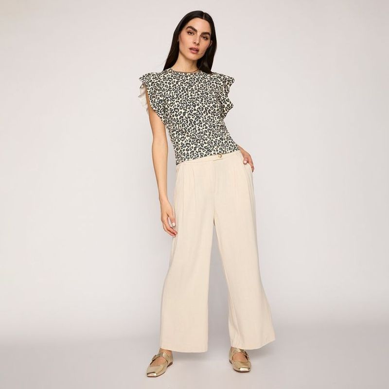BASEMENT - Pantalón Culotte Mujer Basement