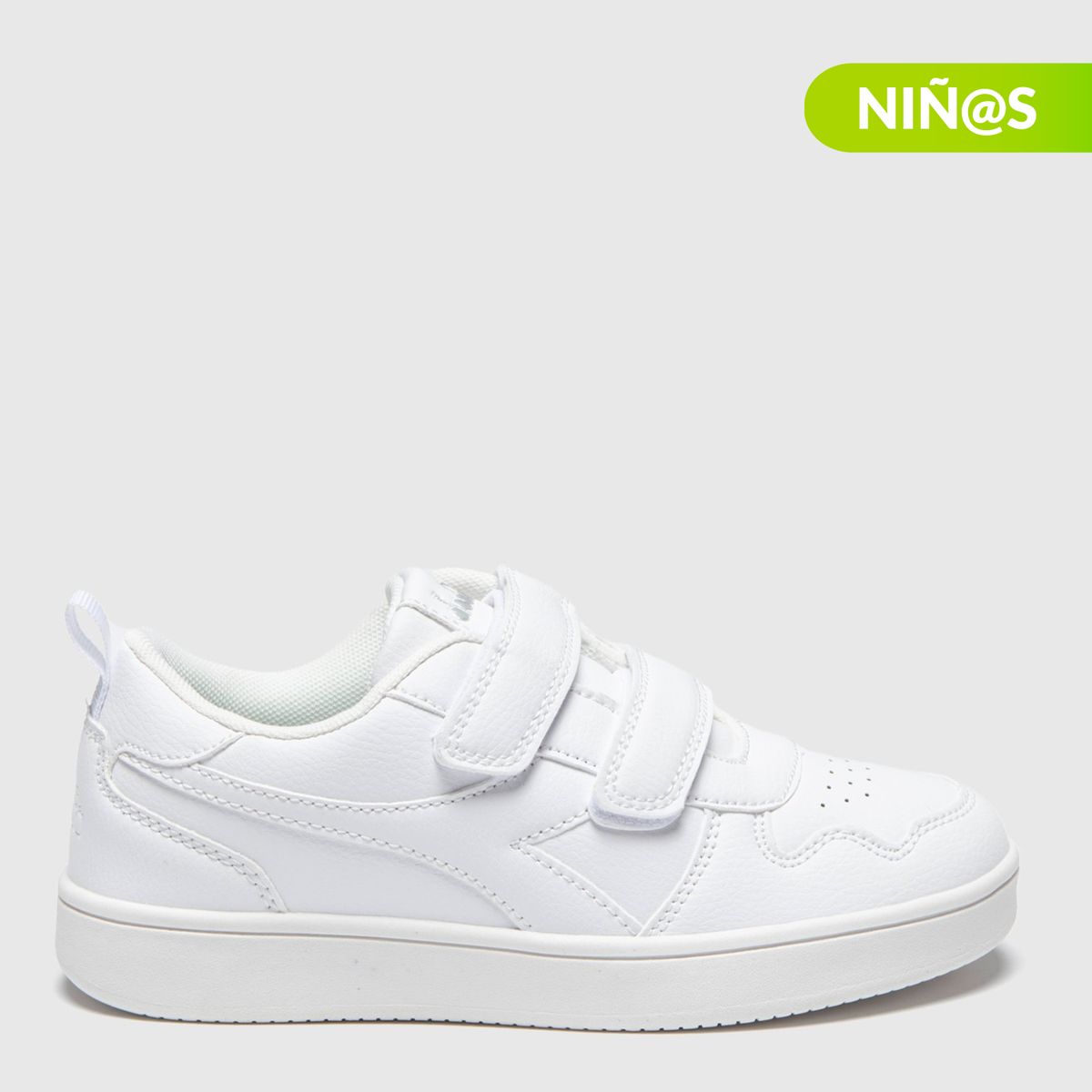 DIADORA - Tenis moda Diadora Crego K Niña con Velcro