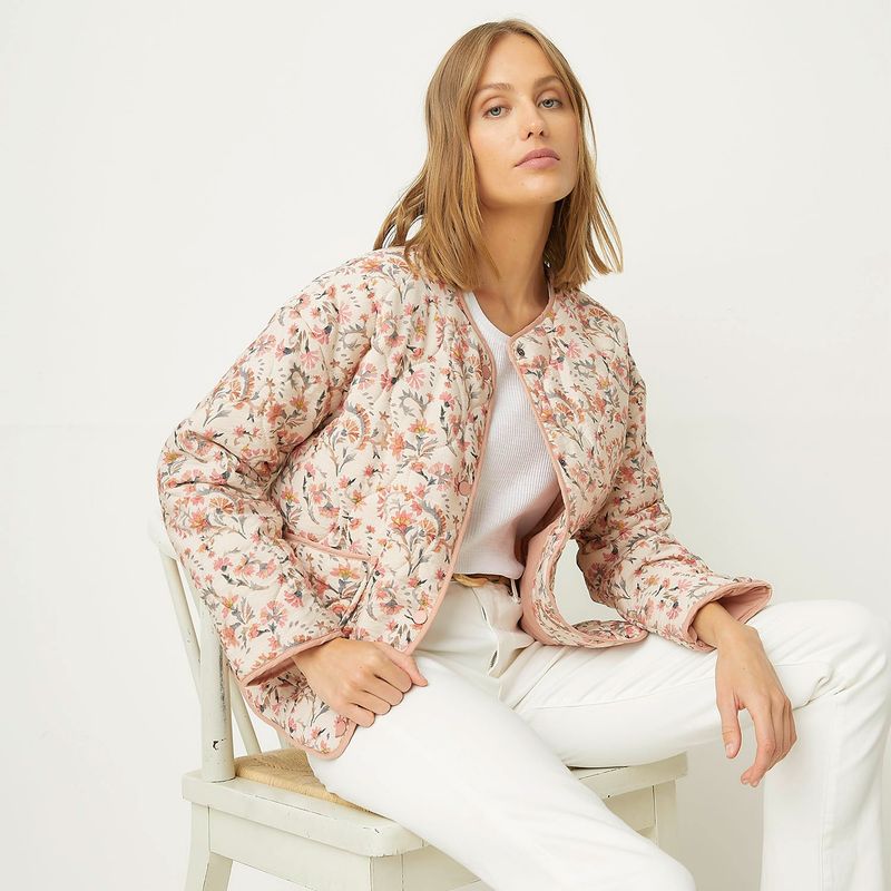 UNIVERSITY CLUB - Chaqueta Mujer con Estampado University Club