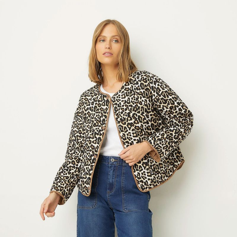 UNIVERSITY CLUB - Chaqueta Mujer con Estampado University Club