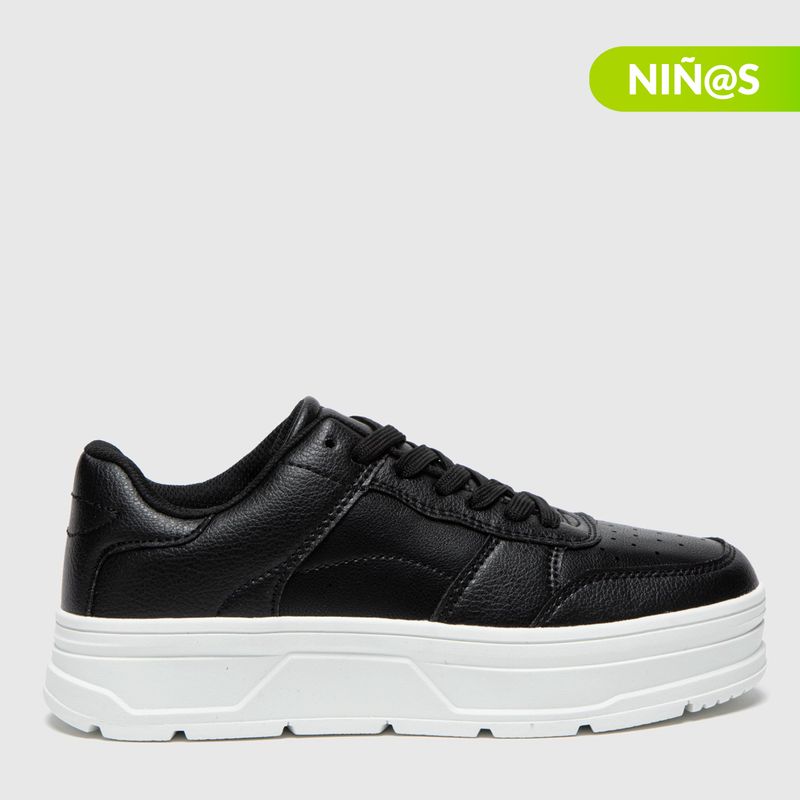 ELV - Tenis moda Elv Sp Bersh J Niña color Negro