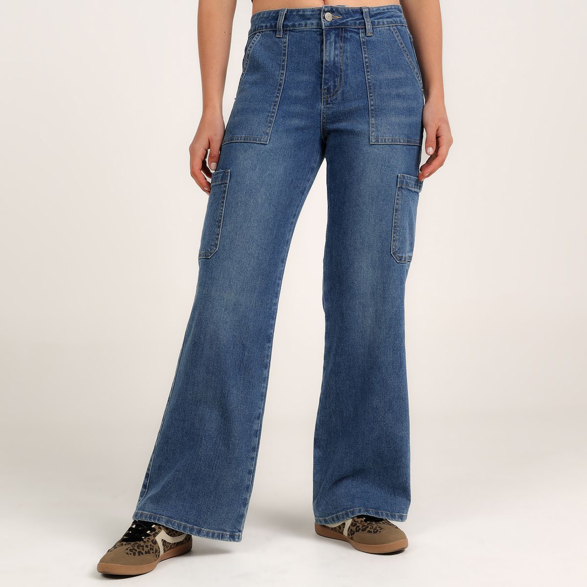 SYBILLA - Jean Recto Mujer Tiro medio Sybilla