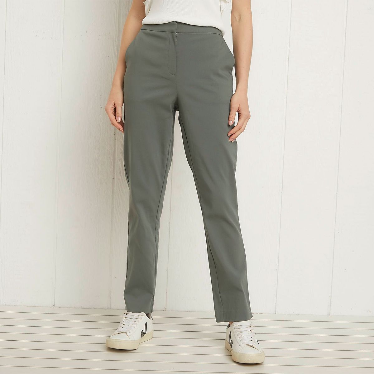 UNIVERSITY CLUB - Pantalon Skinny Mujer Tiro alto University Club 