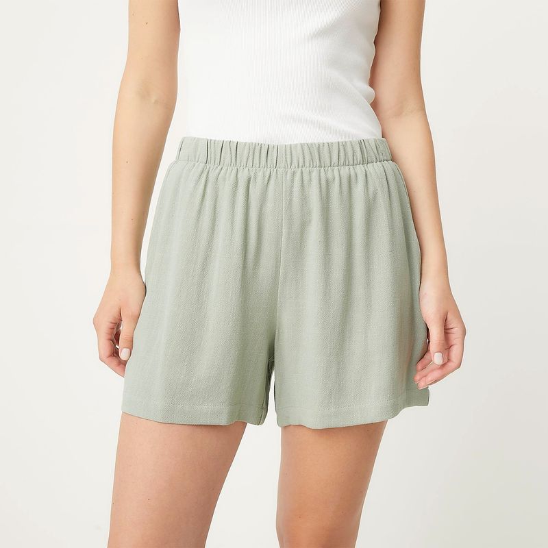 UNIVERSITY CLUB - Short Mujer Tiro alto University Club
