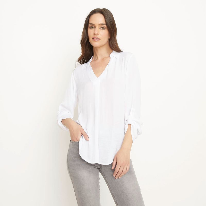 UNIVERSITY CLUB - Blusa Mujer Manga 3/4 University Club