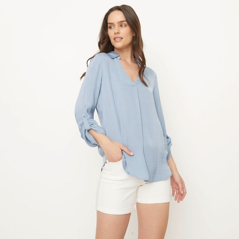 UNIVERSITY CLUB - Blusa Mujer Manga 3/4 University Club