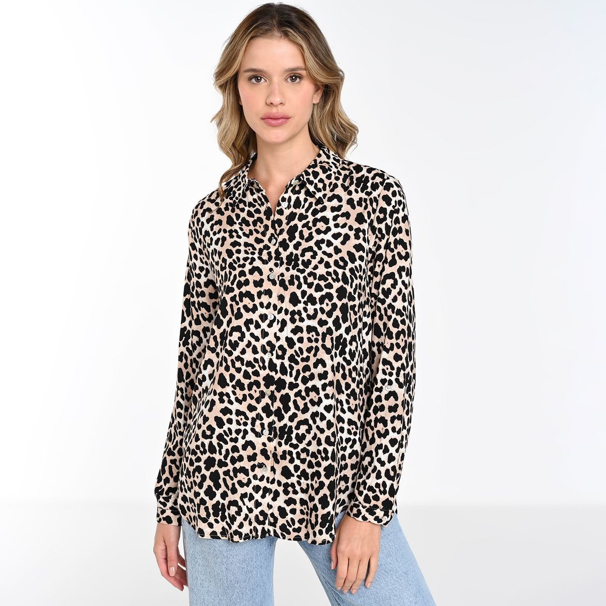 BASEMENT - Camisa Mujer Manga larga Basement