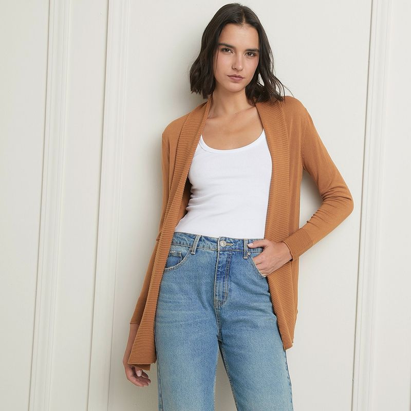 BASEMENT - Cardigan para Mujer Basement